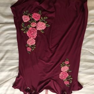 rose shirt